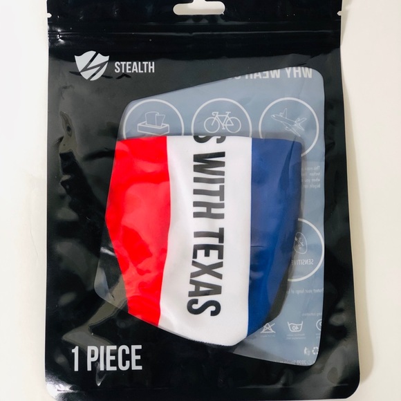 Texas safety Mask “Dont Mess with Texas” - Picture 2 of 3